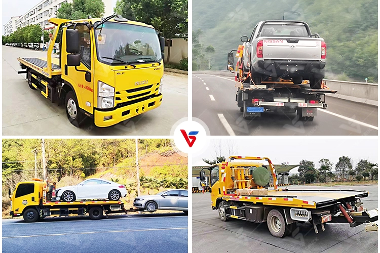 ISUZU 3 Ton Small Wrecker for Garage Rescue