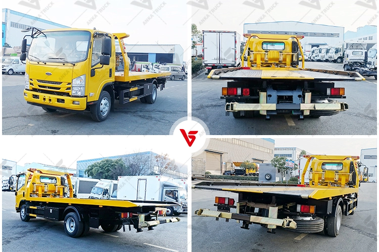 ISUZU 4 Ton Flatbed Wrecker for Auto Workshops