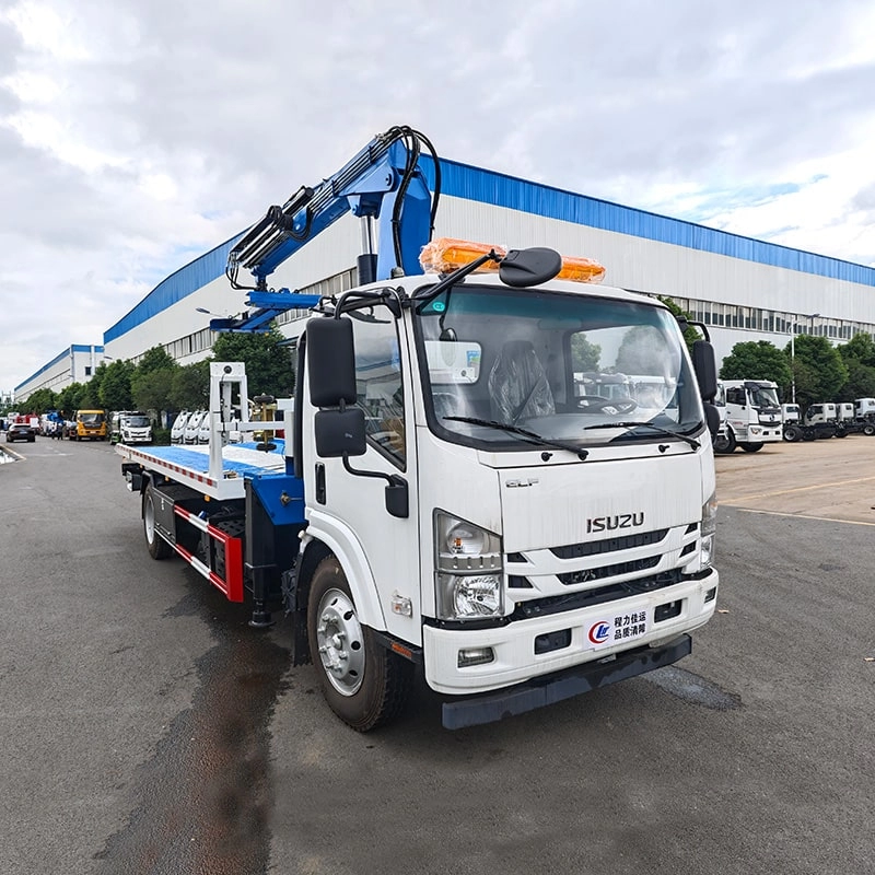 Isuzu 6 Ton Wrecker Truck with Crane
