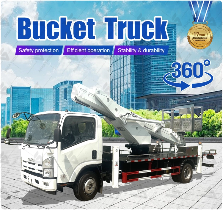  ISUZU KV100 30m Telescopic Aerial Working Platform Vehicle