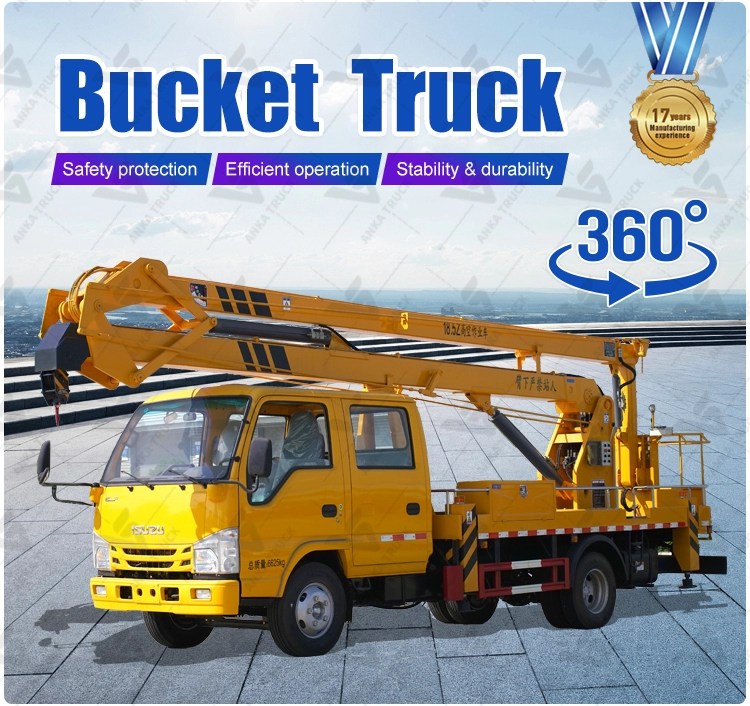 ISUZU 18.5m Bucket Truck for Building Painting