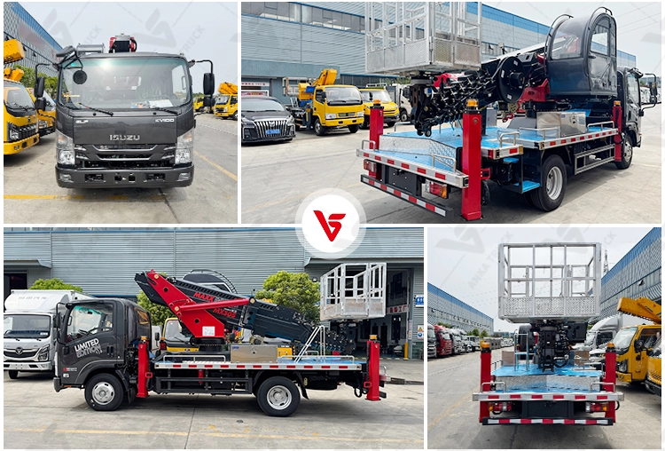 ISUZU 30m Bucket Truck for Power Grid Fleets