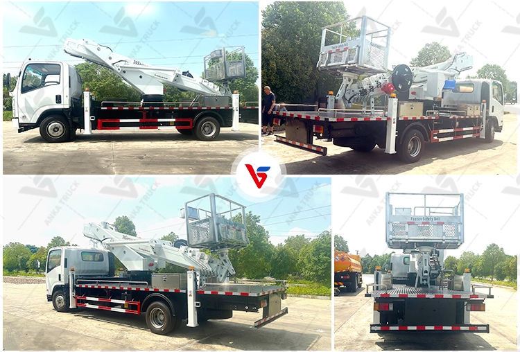 ISUZU KV100 30m Bucket Truck for Street Lighting