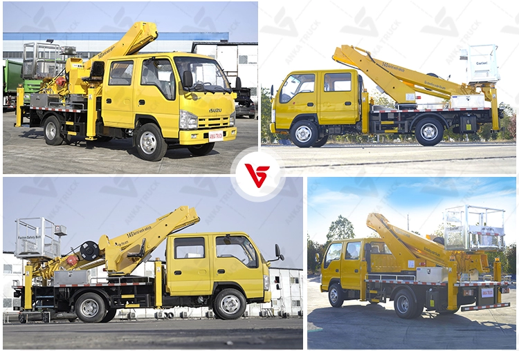 ISUZU 14m Bucket Truck for Tree Trimming Fleets