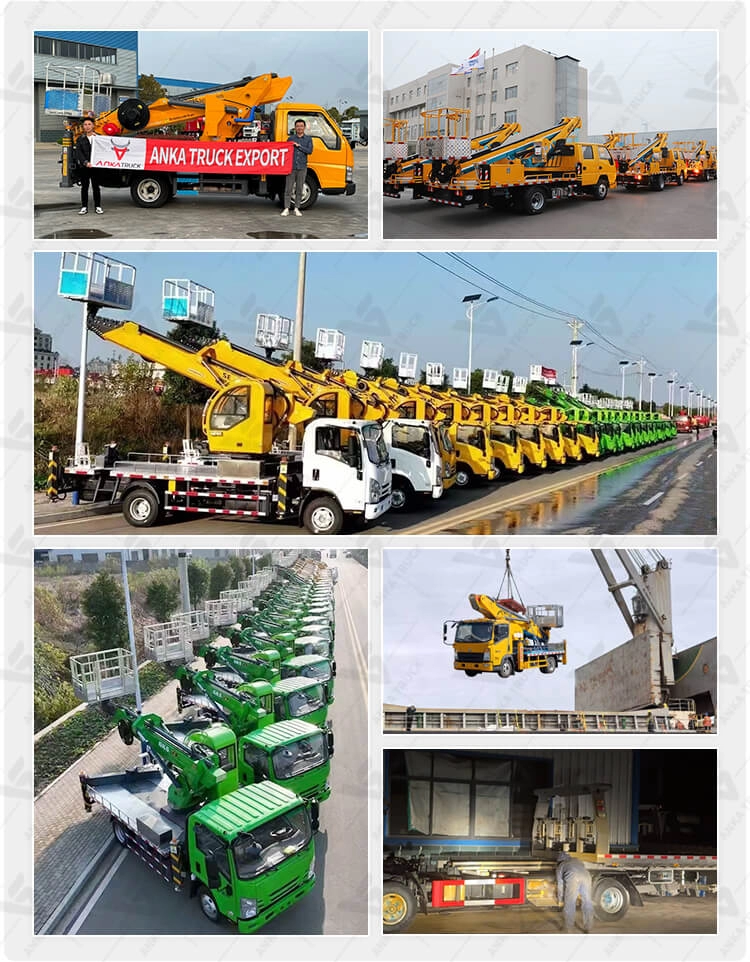 ISUZU 18.5M High Altitude Lifting Aerial Platform Work Truck