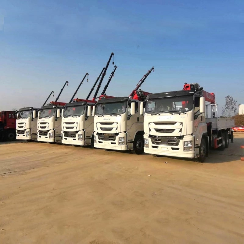 Isuzu 12 Ton Crane Truck 
