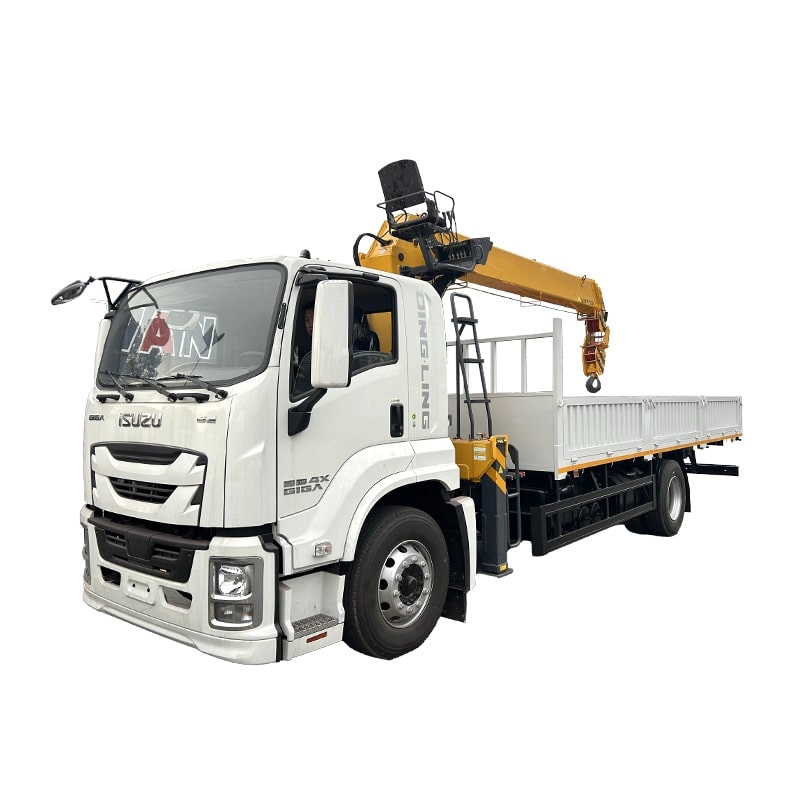 Isuzu 8 Ton Boom Crane Truck