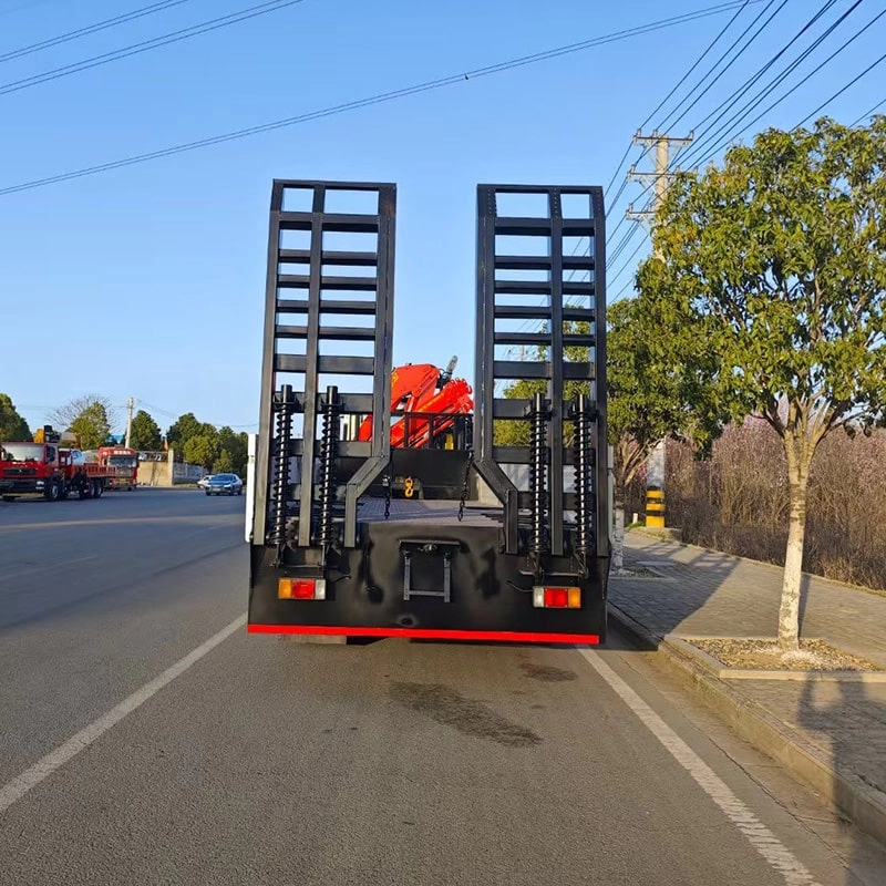 ISUZU 12Ton Folding Kunckle Crane Truck