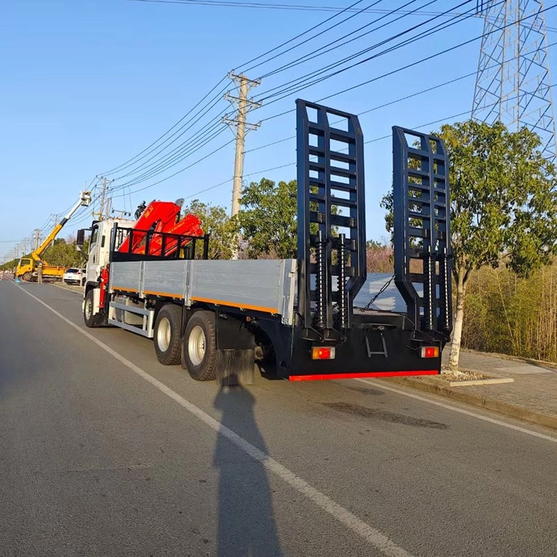 ISUZU 12Ton Folding Kunckle Crane Truck