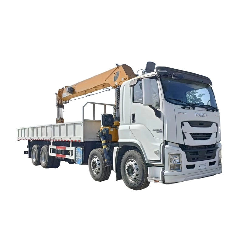 Isuzu 28 Ton Boom Crane Truck 