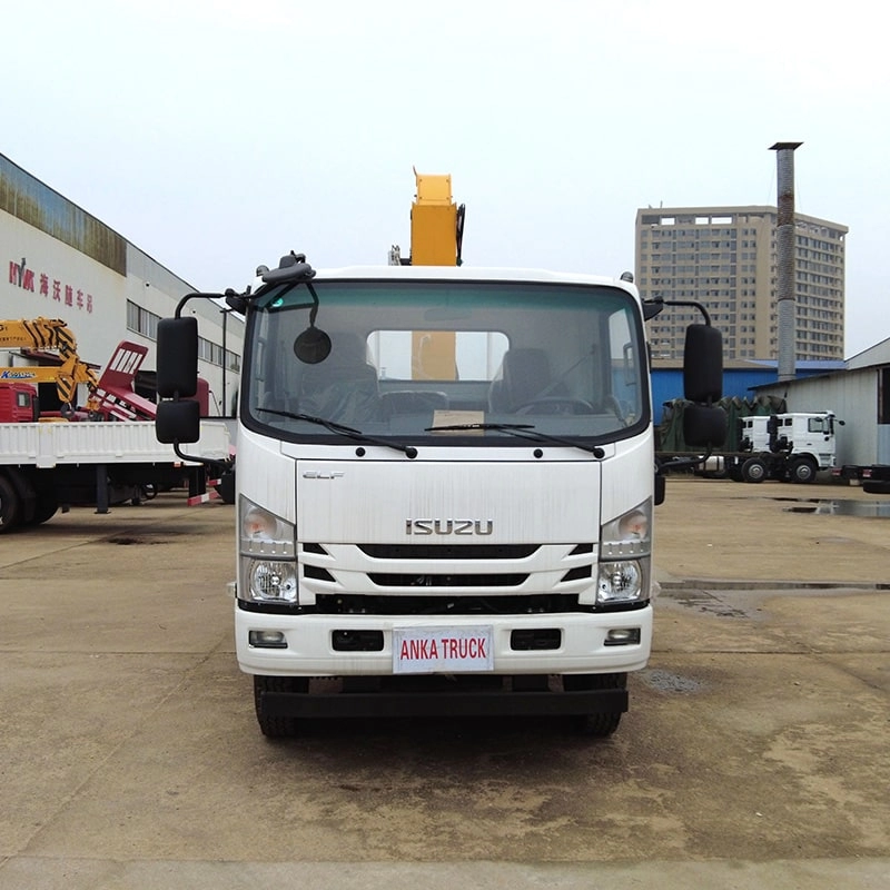 Isuzu 5 Ton Telescopic Boom Crane Truck