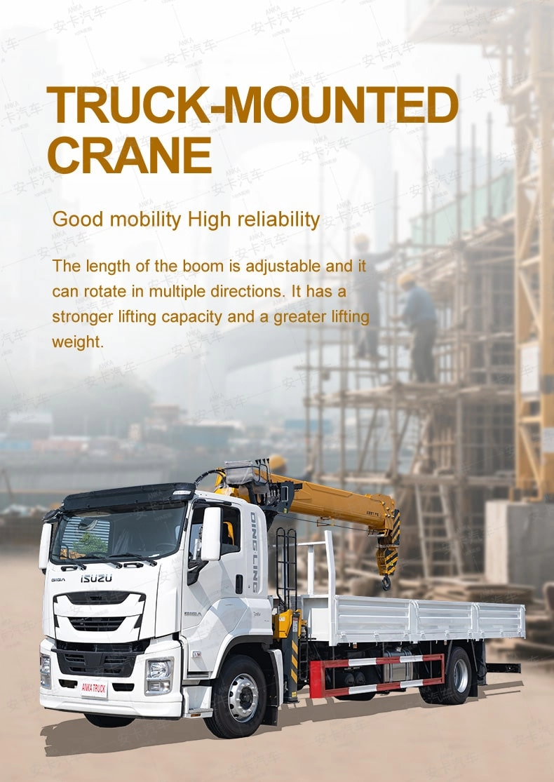 Isuzu Truck Mounted Crane