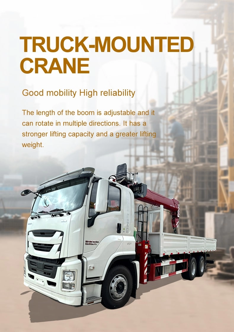 Isuzu Truck Mounted Crane