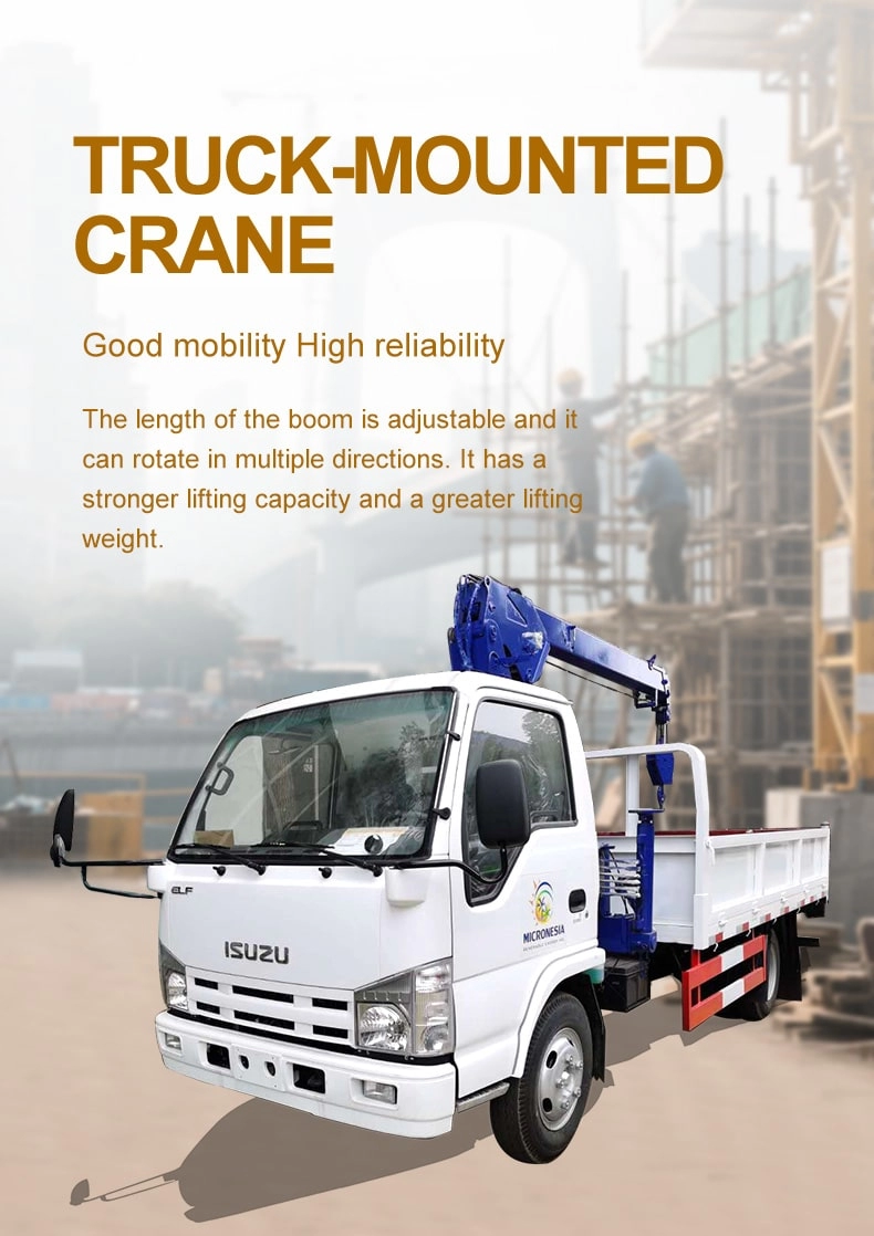 Isuzu Truck Mounted Crane