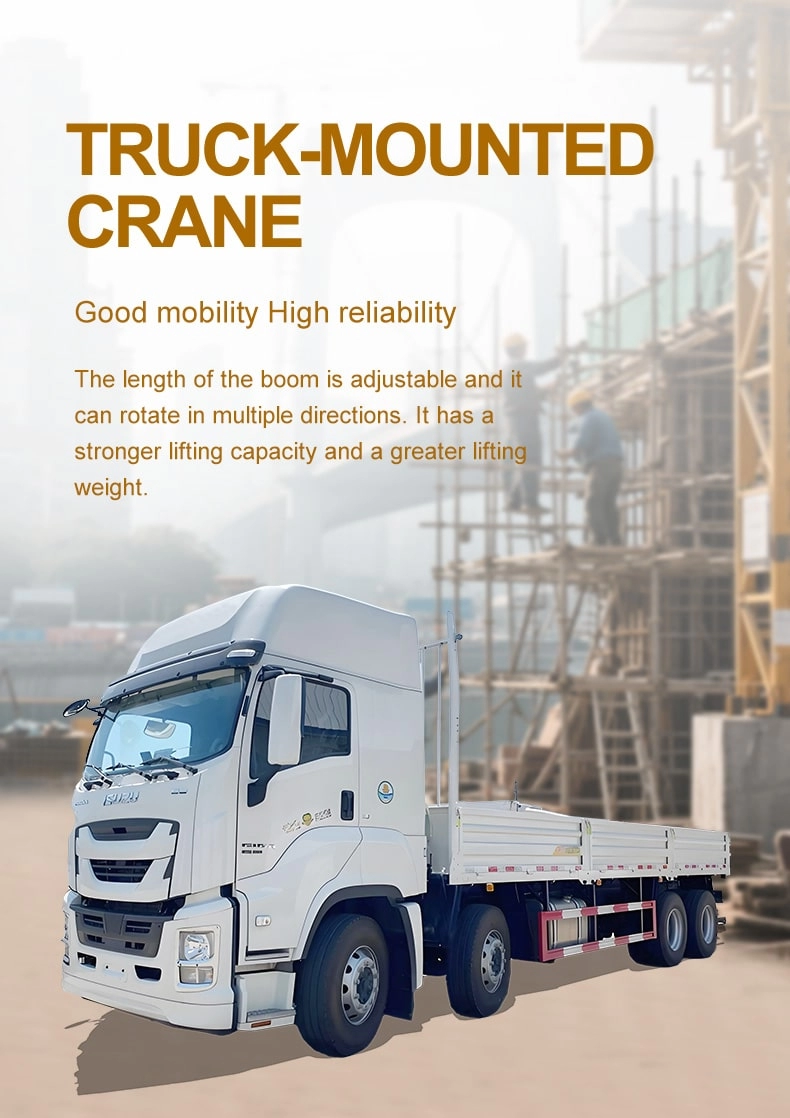Isuzu Truck Mounted Crane