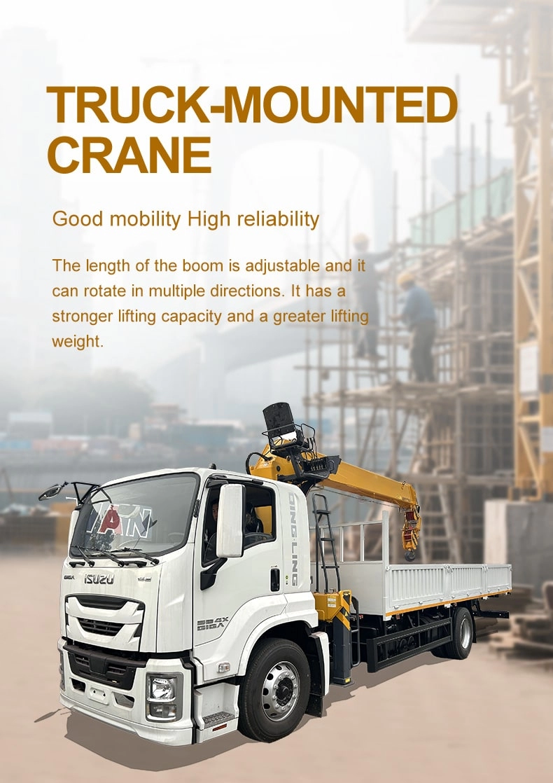 Isuzu Truck Mounted Crane
