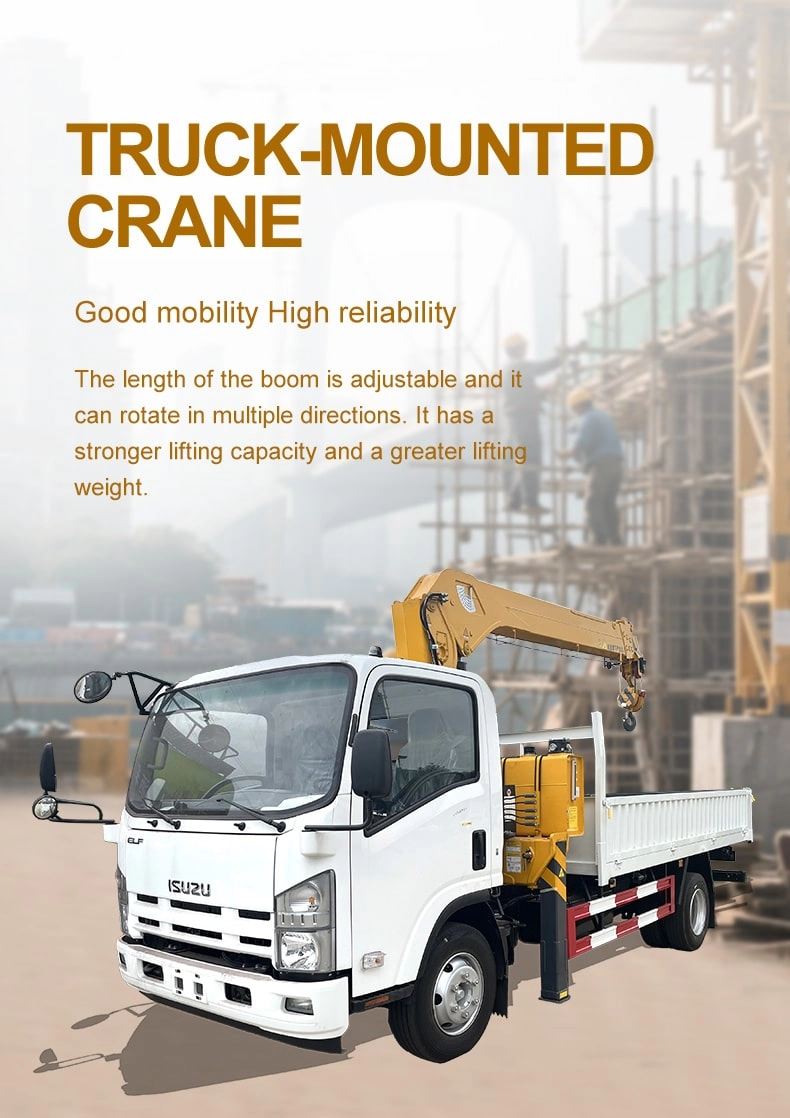 Isuzu Truck Mounted Crane