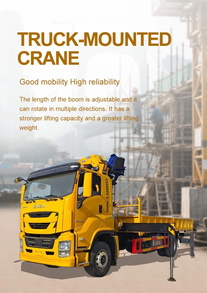 Isuzu Truck Mounted Crane
