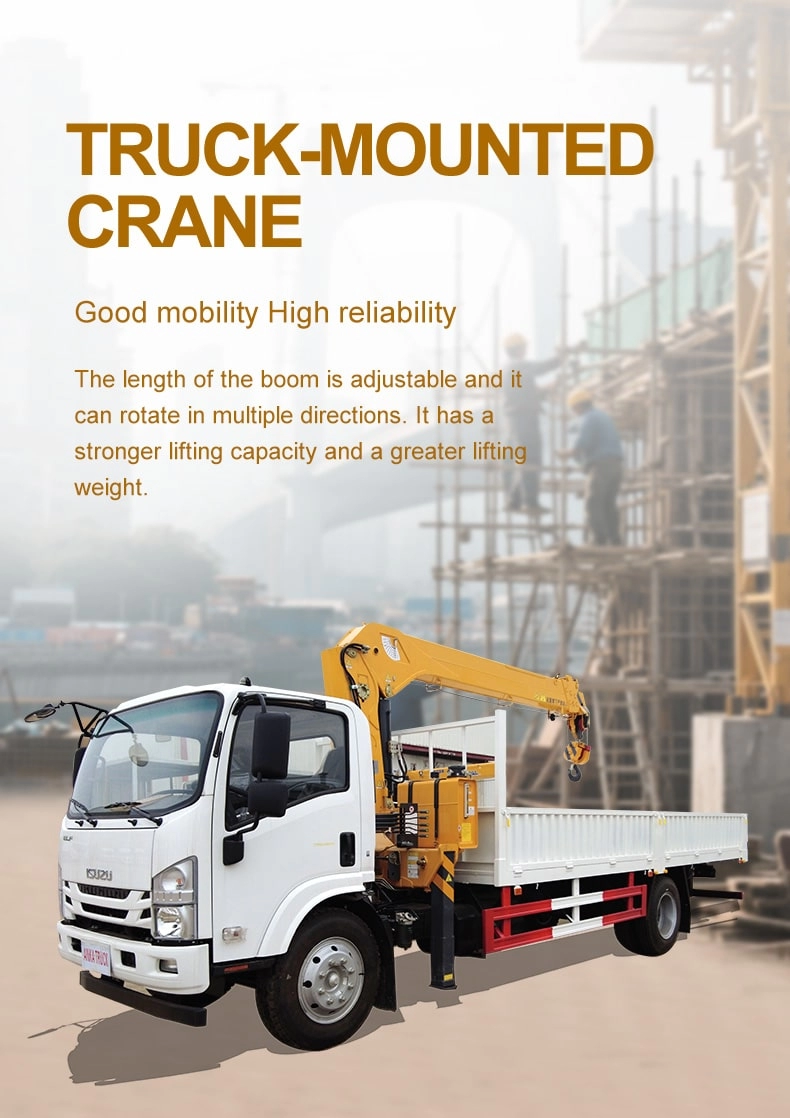 Isuzu Truck Mounted Crane