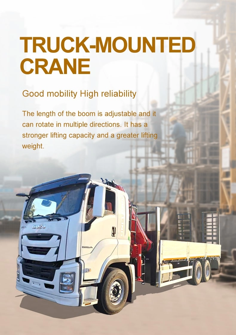 Isuzu Truck Mounted Crane