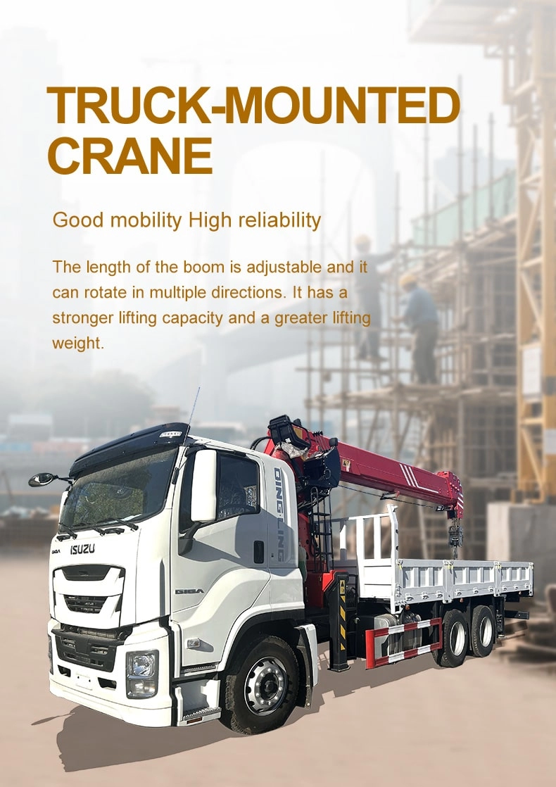Isuzu Truck Mounted Crane