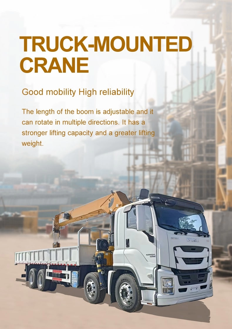 Isuzu Truck Mounted Crane