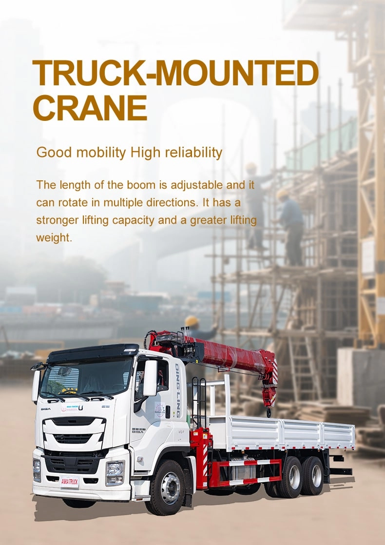 Isuzu Truck Mounted Crane