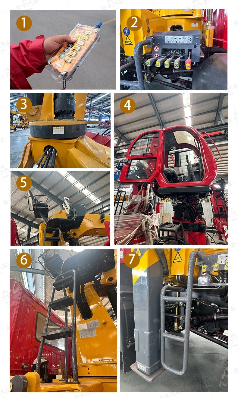 Isuzu Truck Mounted Crane