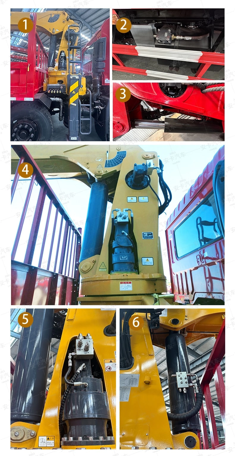 Isuzu Crane Truck Hydraulic Control System