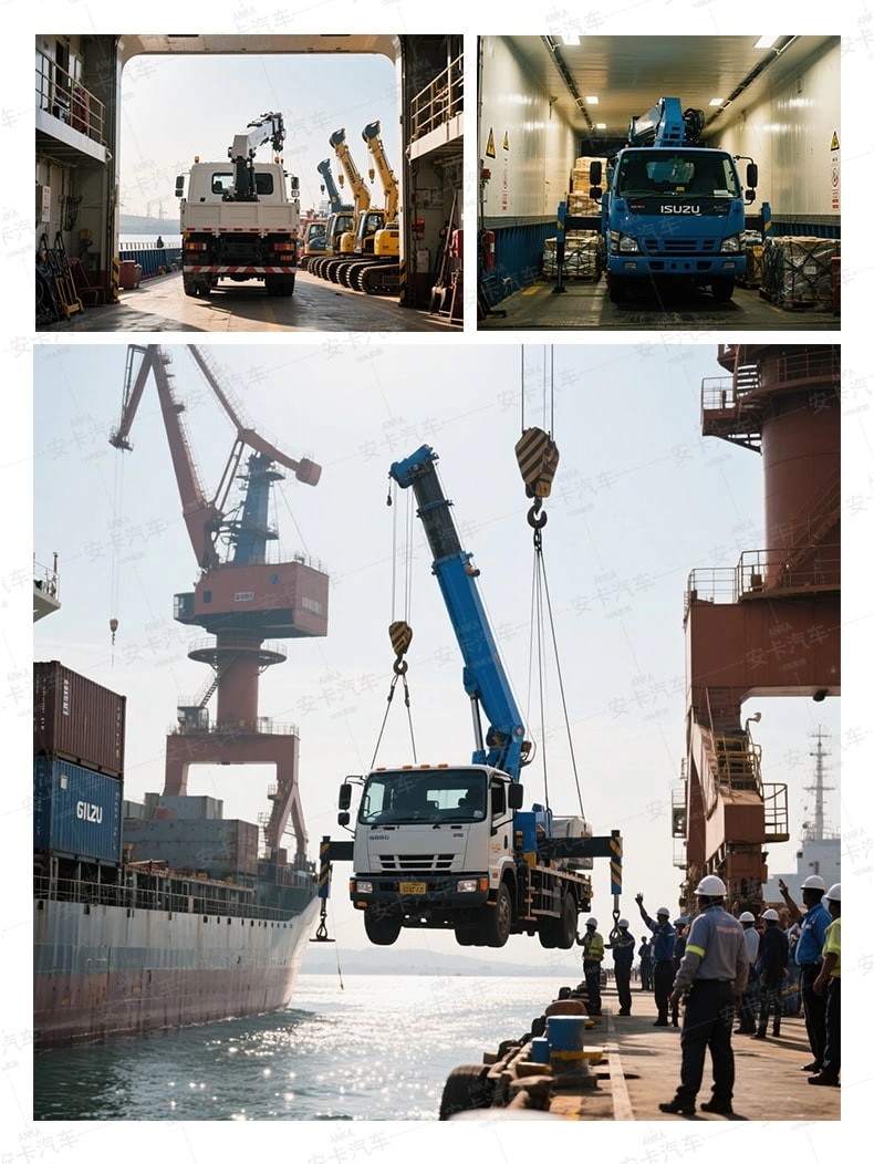 Isuzu Truck Mounted Crane