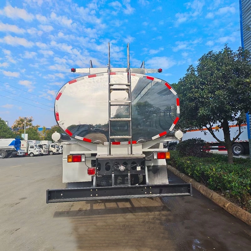 Isuzu Stainless Steel Bulk Milk Tank Truck