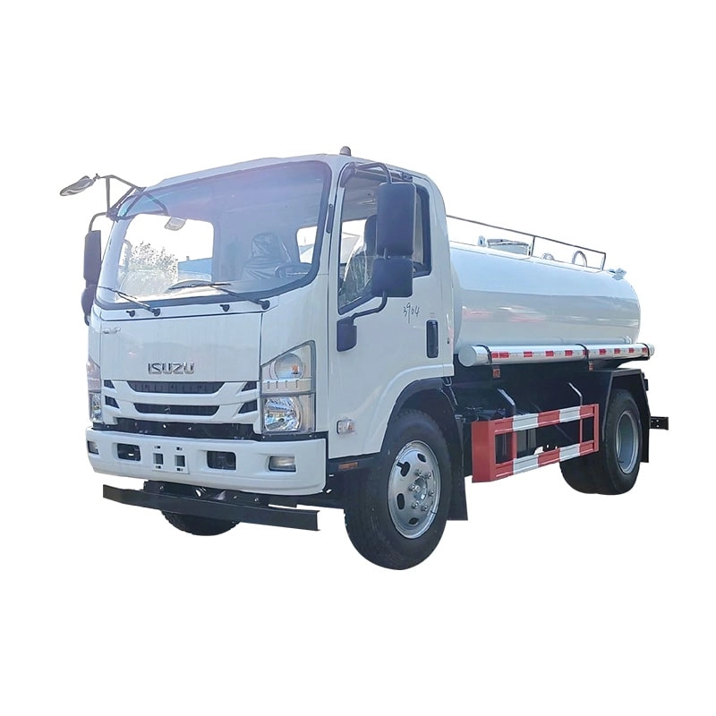 Isuzu Bulk Raw Milk Delivery Truck Side View
