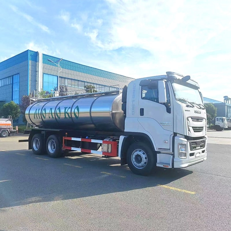 Isuzu Giga Stainless Steeel Milk Tanker Truck