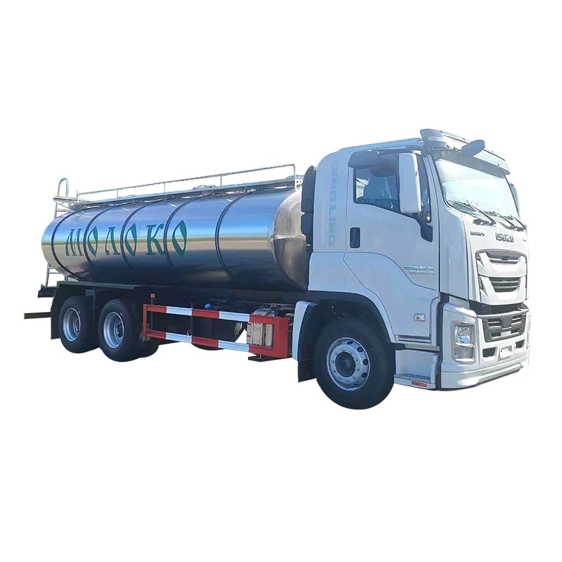 Isuzu 6x4 Fresh Bulk Milk Transport Tank Truck