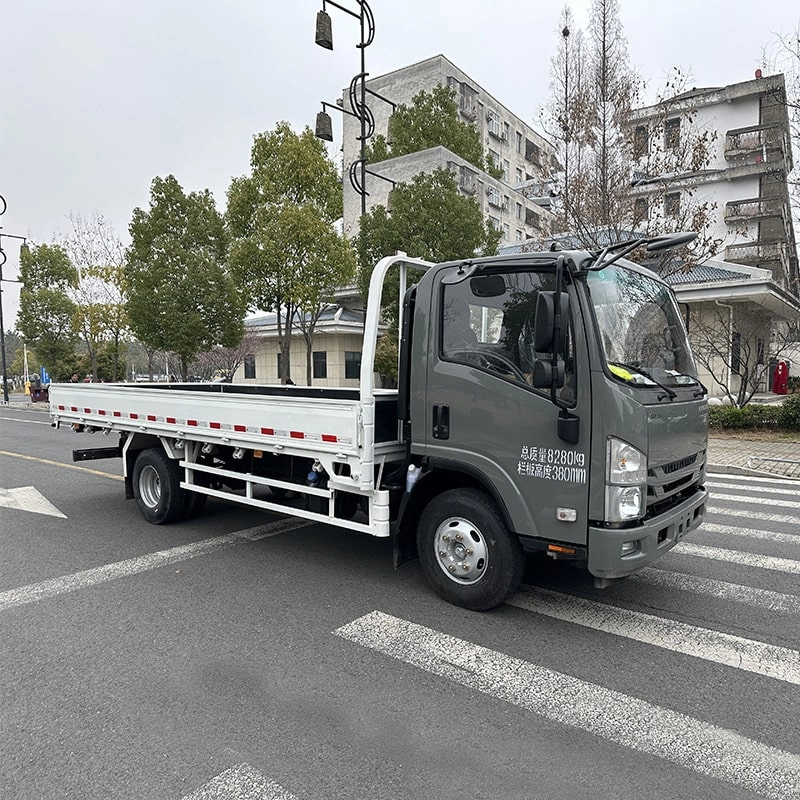 Isuzu 5 Ton Cargo Van Box Truck 