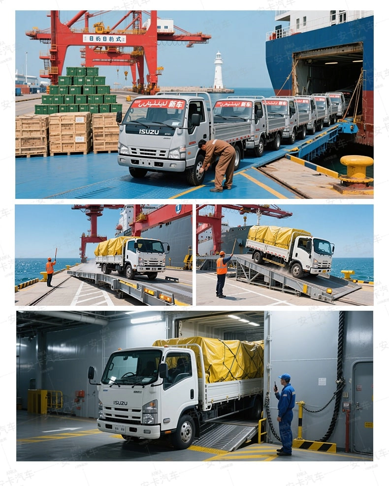 Isuzu Cargo Truck Packing and Shipping