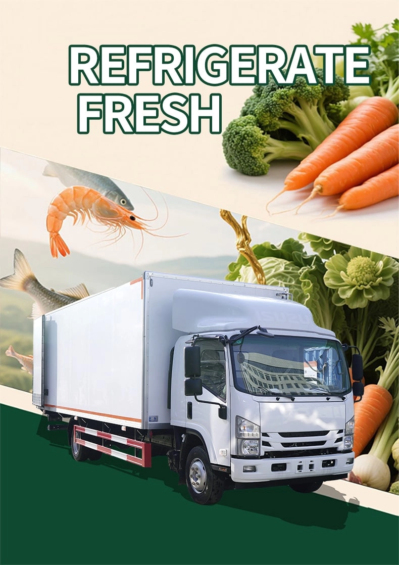 Isuzu Food Transport Insulated Truck