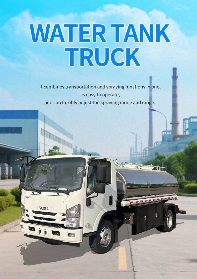 Isuzu Water Tank Truck