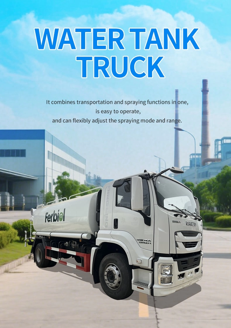 Isuzu Water Tank Truck