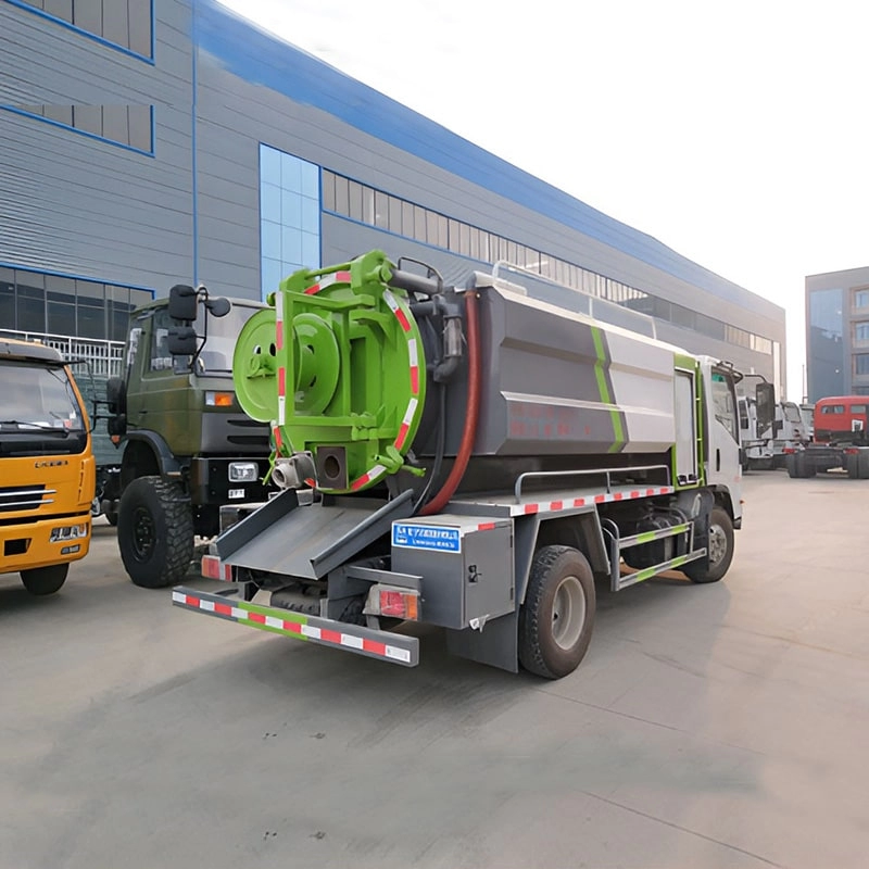 Isuzu High Pressure Sewer Jetting Truck
