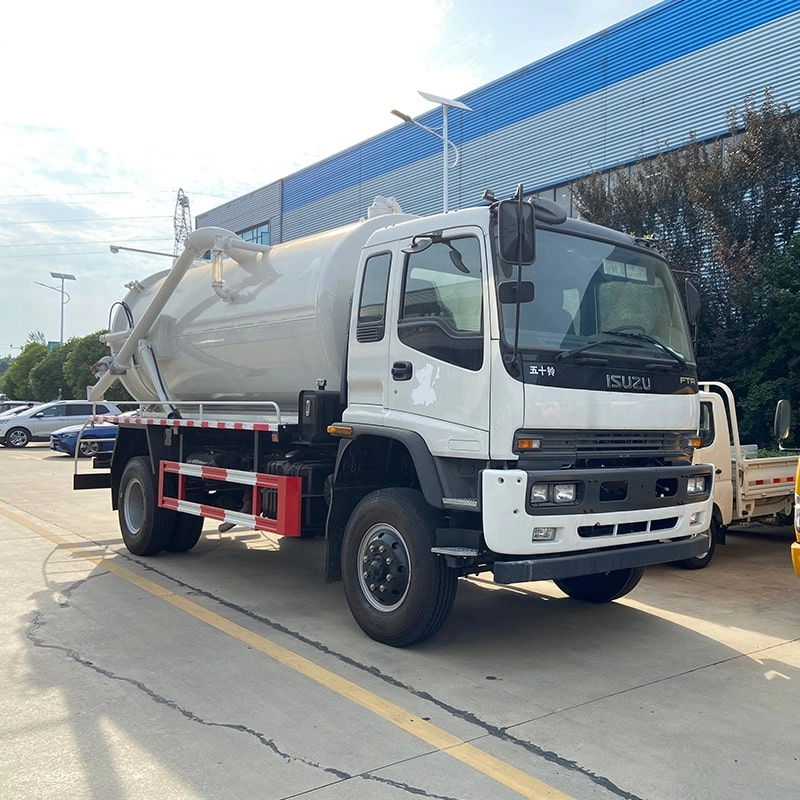 Isuzu Vaccum Sewage Suction Truck