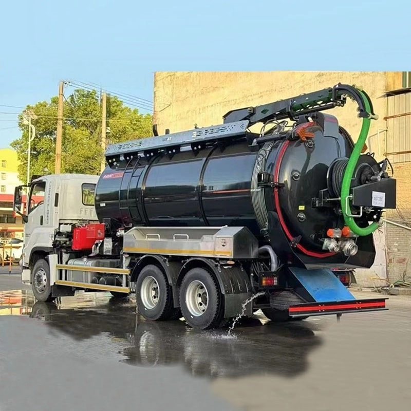 Isuzu 22000L Vaccum Sewer Washing Truck