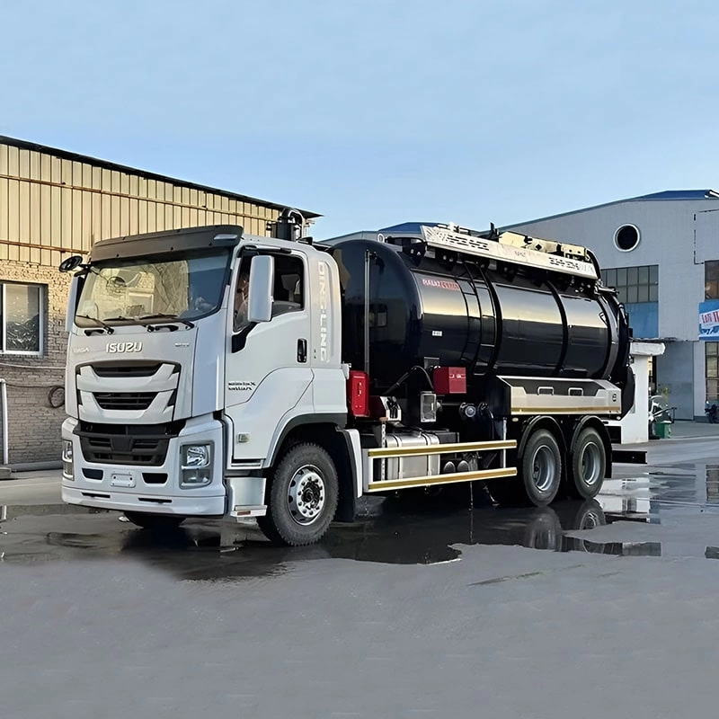 Isuzu 6x4 Sewage Septic Tanker Truck