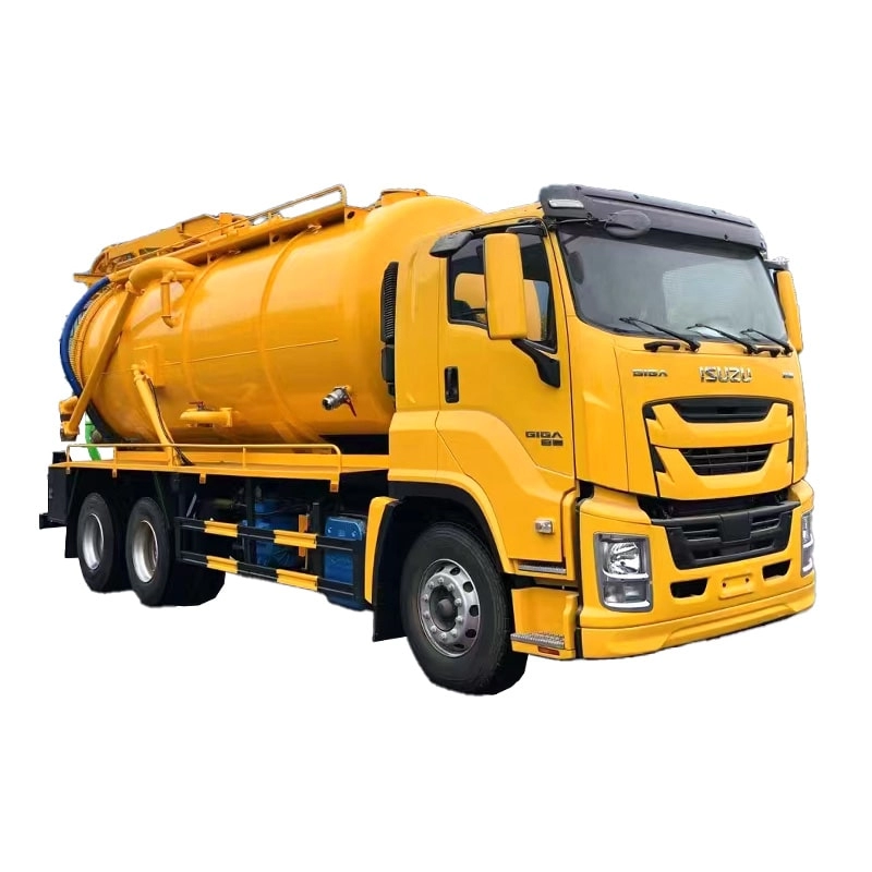 Isuzu Sewage Suction Truck Side View