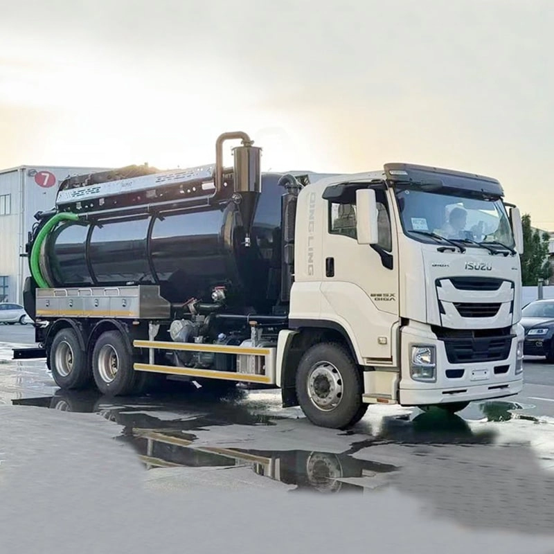 Isuzu Sewage Suction Sewer Claning Truck
