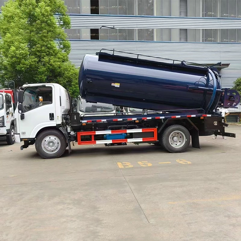 Isuzu 4x2 Truck Mounted Sewer Jetter