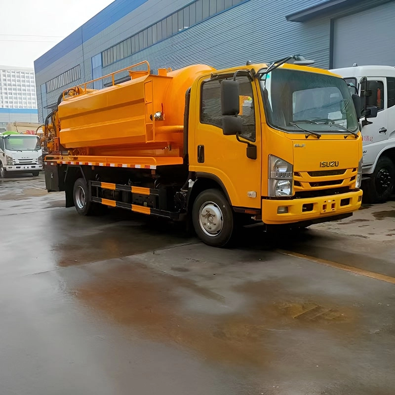 Isuzu Vaccum Sewer Jetting Truck