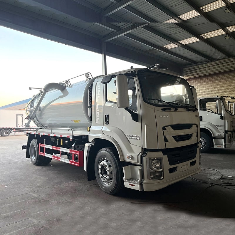 Isuzu Septic Suction Tanker Truck