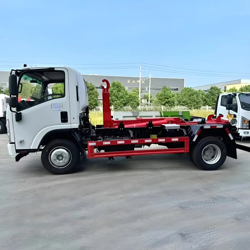 Isuzu 5 Ton Hok Lift Garbage Truck