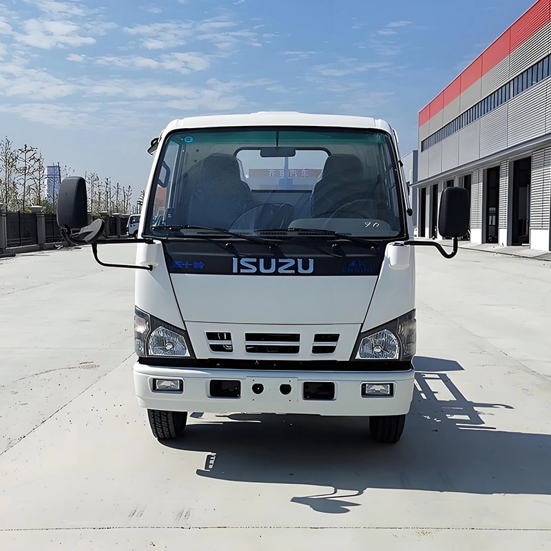 Isuzu Hook Lift Garbage Truck 
